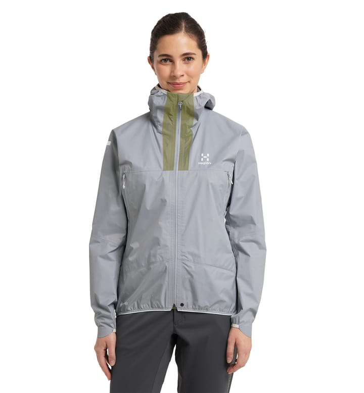 L.I.M GTX Jacket Women Concrete/Thyme Green