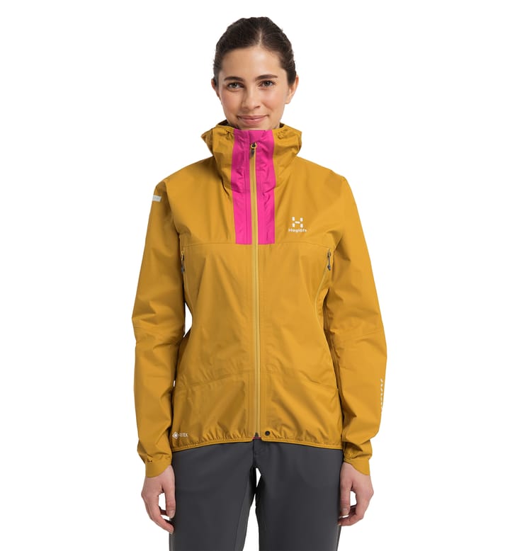 L.I.M GTX Jacket Women Autumn Leaves/Ultra Pink