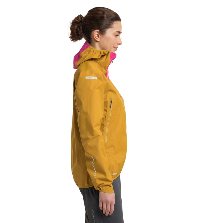 L.I.M GTX Jacket Women Autumn Leaves/Ultra Pink