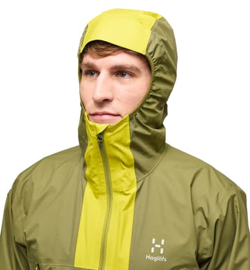 L.I.M Proof Jacket Men Olive Green/Aurora