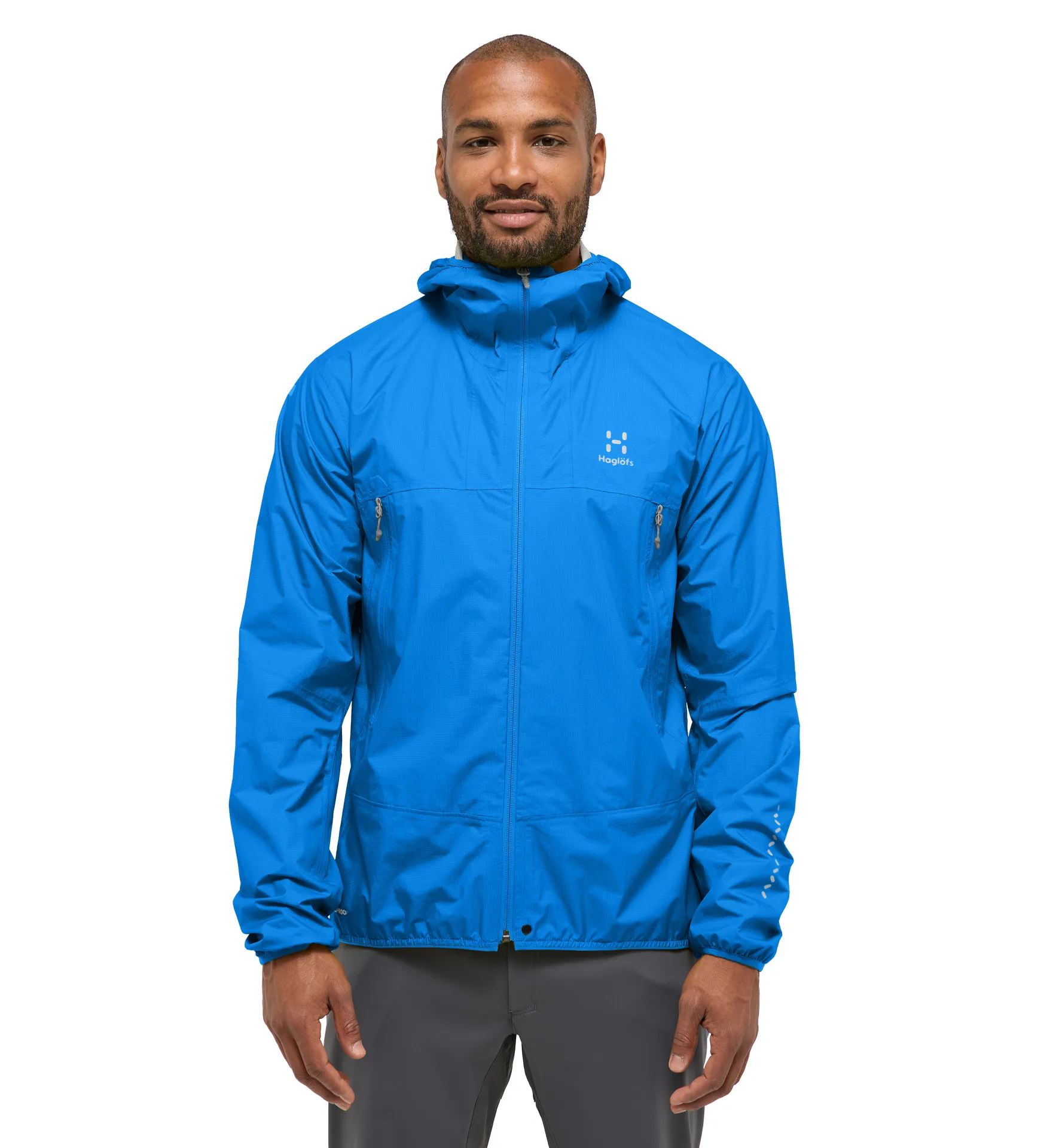 L.I.M Proof Jacket Men Electric Blue