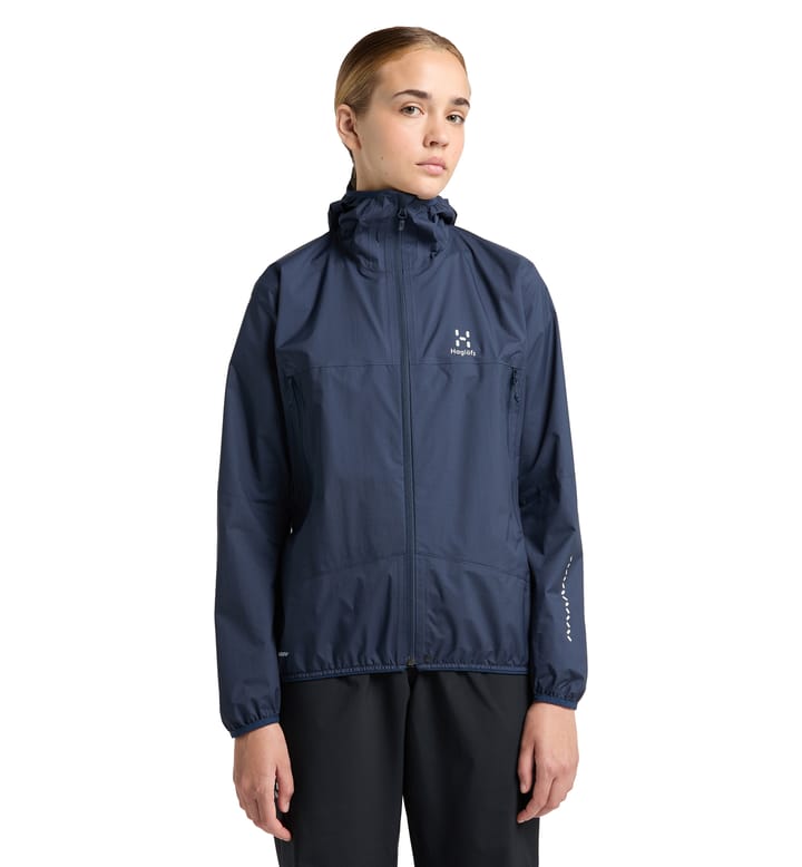 L.I.M Proof Jacket Women Tarn Blue