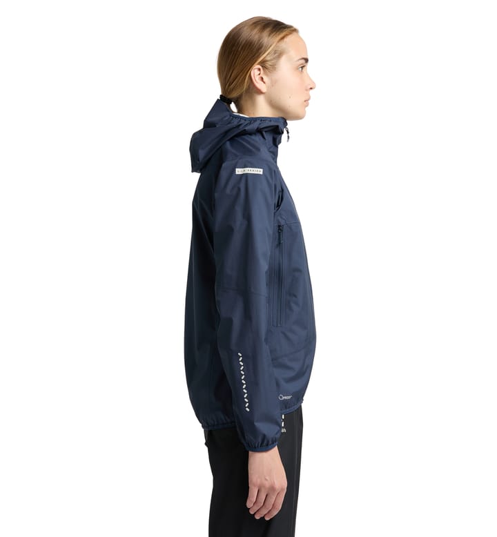 L.I.M Proof Jacket Women Tarn Blue