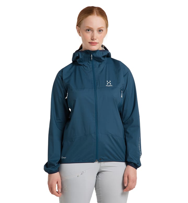 L.I.M Proof Jacket Women Dark Ocean