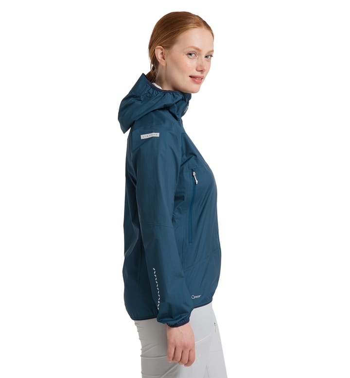 L.I.M Proof Jacket Women Dark Ocean