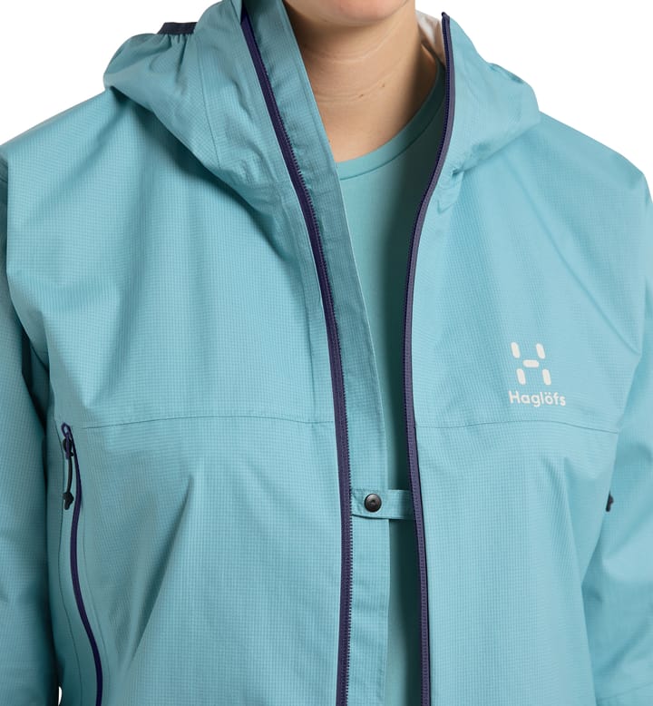 L.I.M Proof Jacket Women Frost Blue