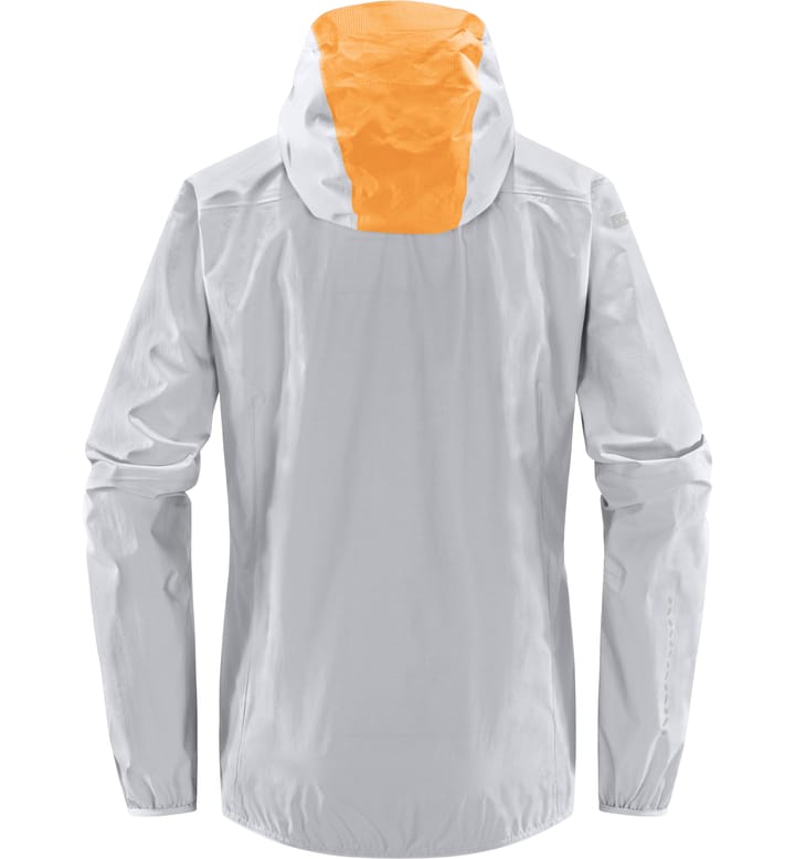 L.I.M PROOF Jacket Women Concrete/Soft Orange
