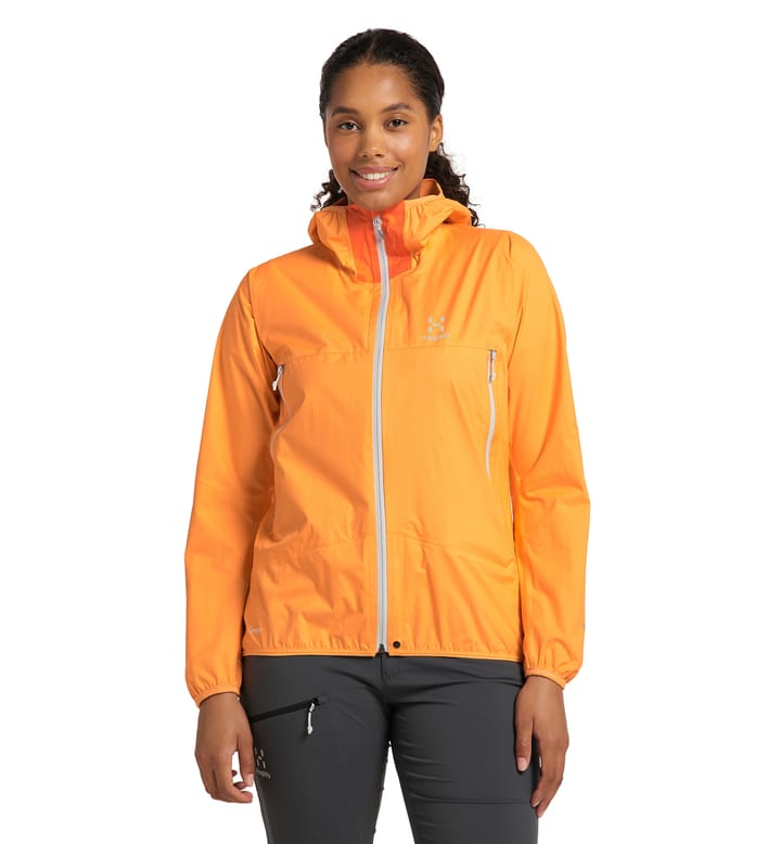 L.I.M PROOF Jacket Women Soft Orange/Flame Orange