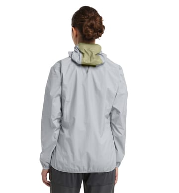 L.I.M PROOF Jacket Women Concrete/Thyme Green