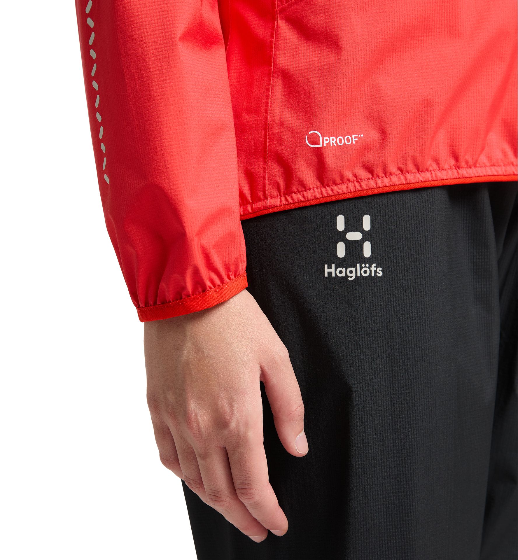 L.I.M Proof Jacket Women Poppy Red