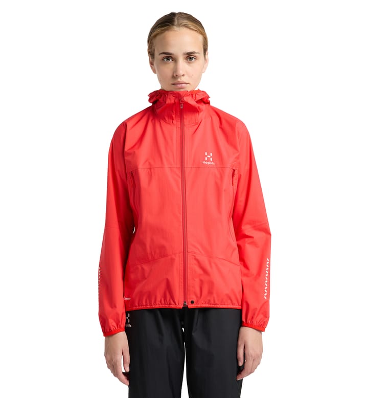 L.I.M Proof Jacket Women Poppy Red