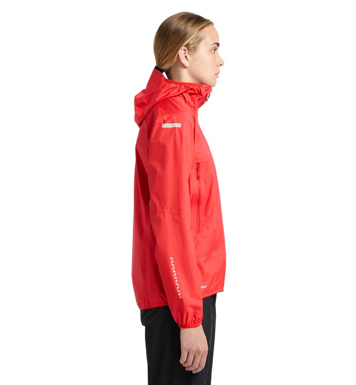 L.I.M Proof Jacket Women Poppy Red