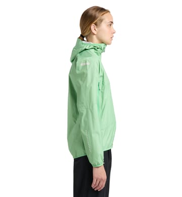 L.I.M Proof Jacket Women Mint Stone