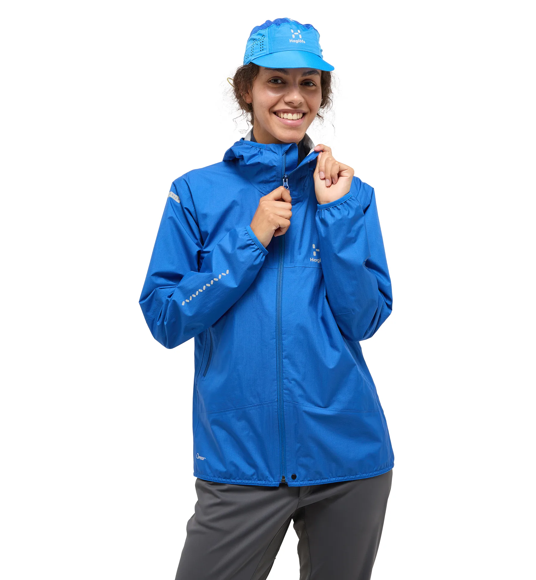 L.I.M Proof Jacket Women Electric Blue