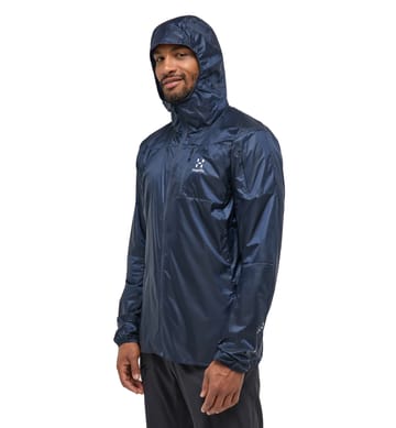 L.I.M Shield Hood Men Tarn Blue