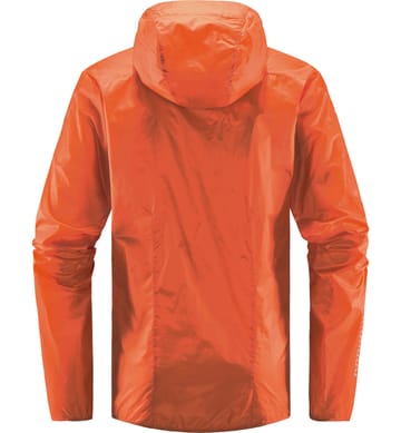 L.I.M Shield Hood Men Flame Orange/Magnetite