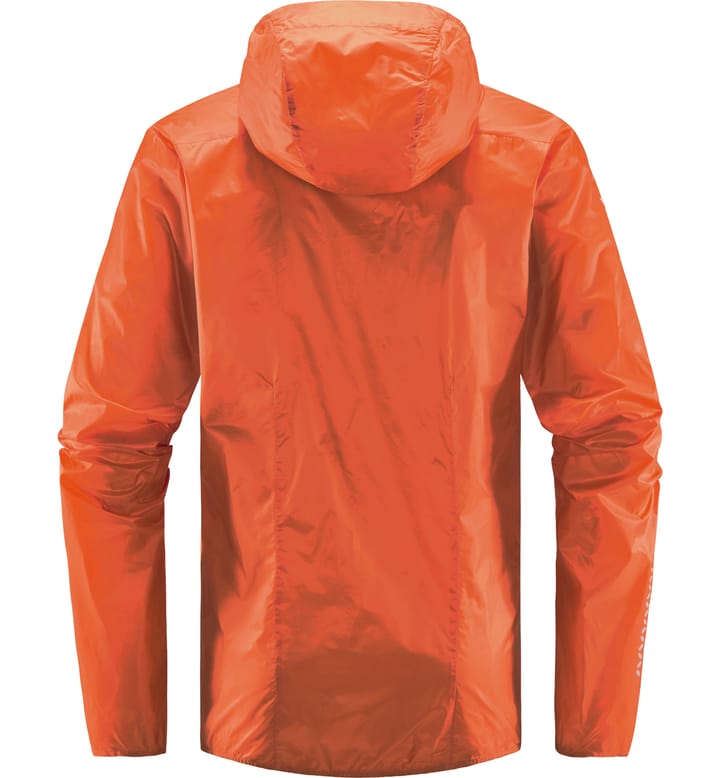 L.I.M Shield Hood Men Flame Orange/Magnetite