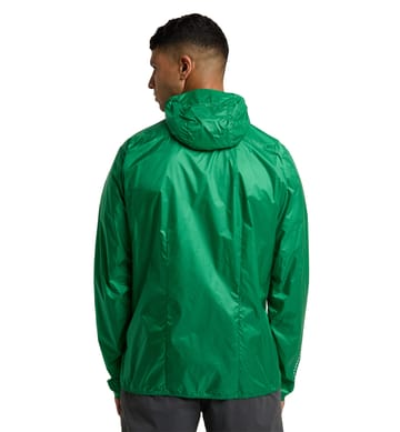 L.I.M Shield Hood Men Jelly Green/Magnetite