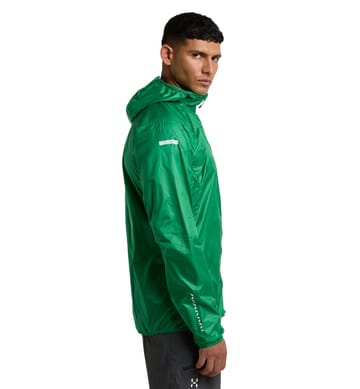 L.I.M Shield Hood Men Jelly Green/Magnetite