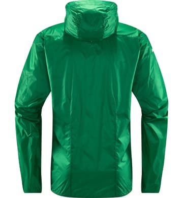 L.I.M Shield Hood Men Jelly Green/Magnetite