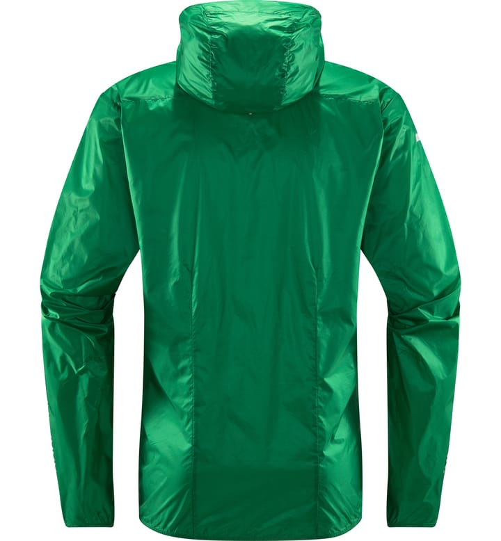 L.I.M Shield Hood Men Jelly Green/Magnetite