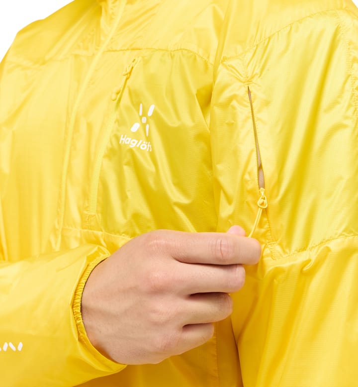 L.I.M Shield Hood Men Tech Yellow