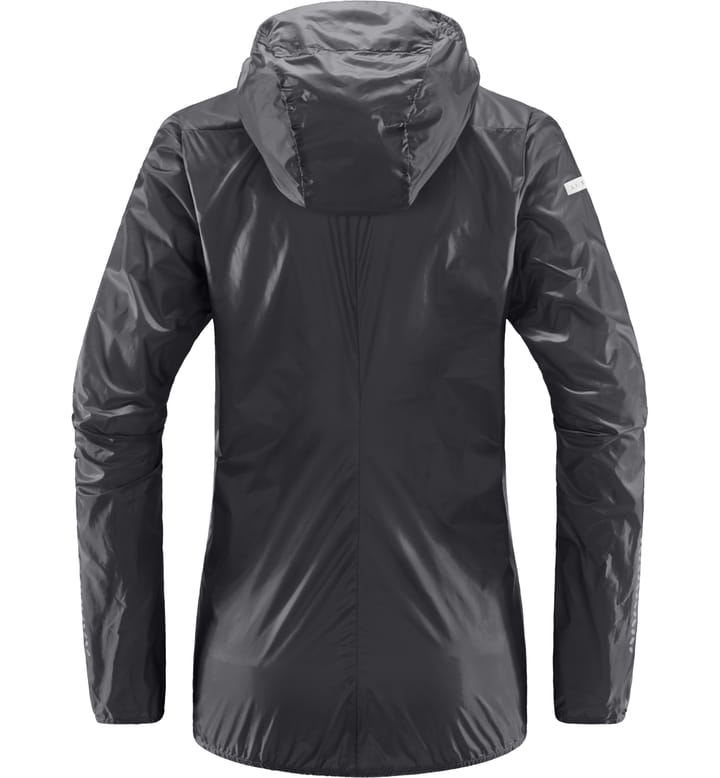 L.I.M Shield Hood Women Magnetite/Concrete