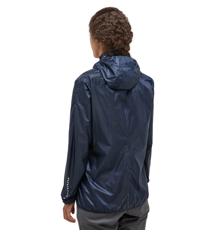 L.I.M Shield Hood Women Tarn Blue