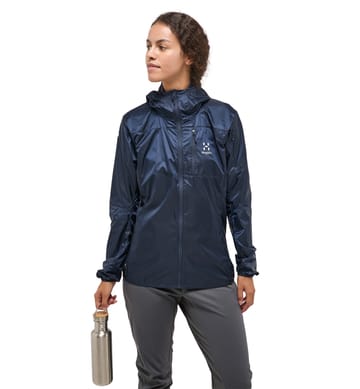 L.I.M Shield Hood Women Tarn Blue