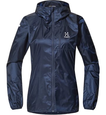 L.I.M Shield Hood Women Tarn Blue