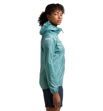 L.I.M Shield Hood Women Frost Blue