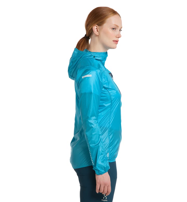 L.I.M Shield Hood Women Maui Blue/Dark Ocean