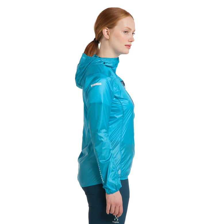 L.I.M Shield Hood Women Maui Blue/Dark Ocean