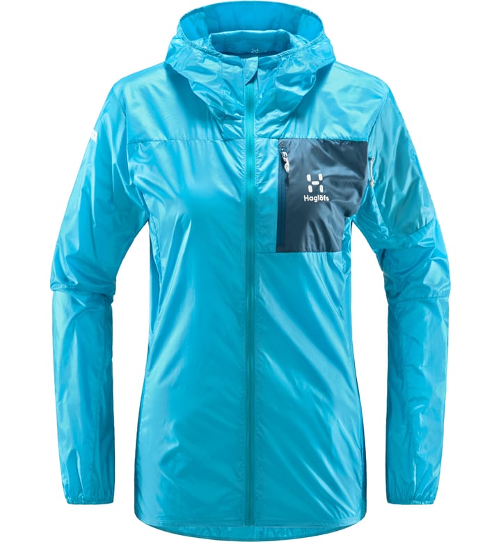 L.I.M Shield Hood Women Maui Blue/Dark Ocean