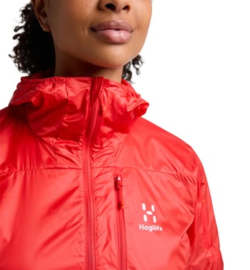 L.I.M Shield Hood Women Poppy Red