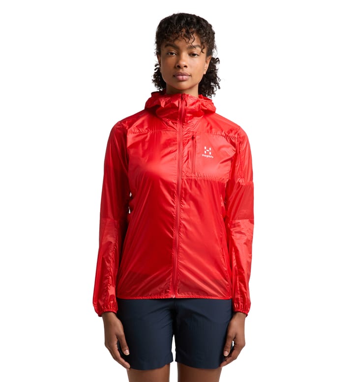 L.I.M Shield Hood Women Poppy Red