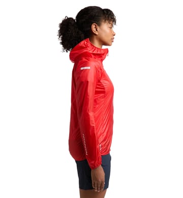 L.I.M Shield Hood Women Poppy Red