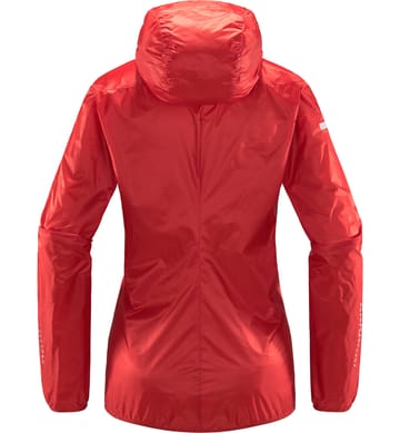 L.I.M Shield Hood Women Poppy Red