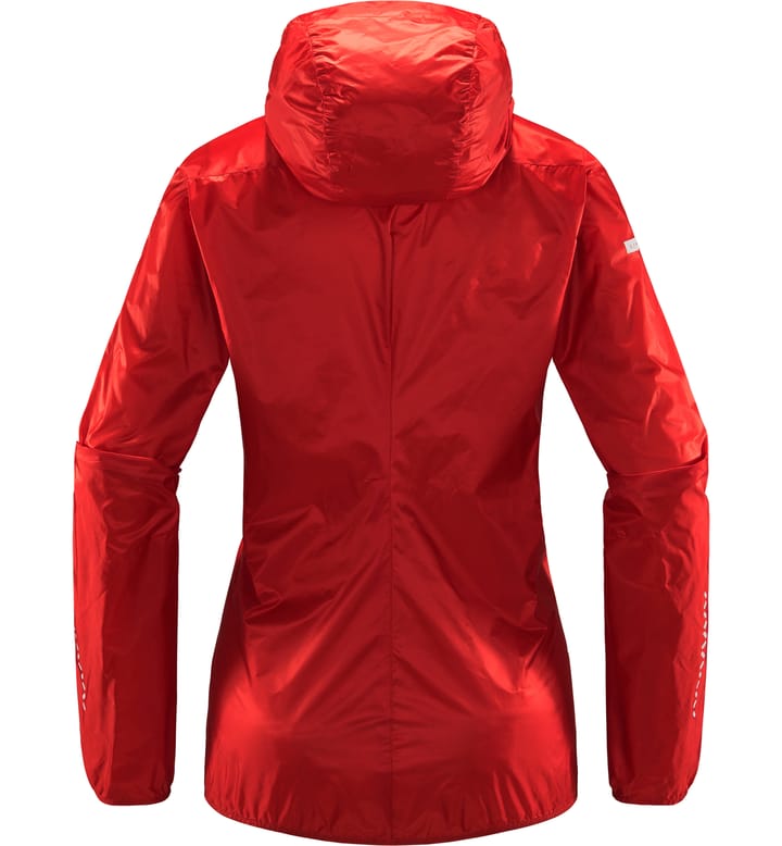 L.I.M Shield Hood Women Poppy Red