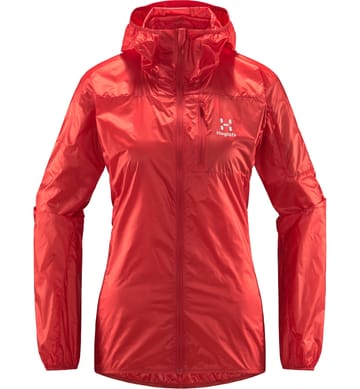 L.I.M Shield Hood Women Poppy Red