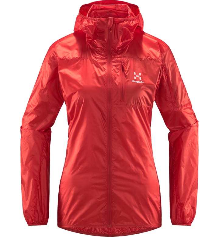 L.I.M Shield Hood Women Poppy Red