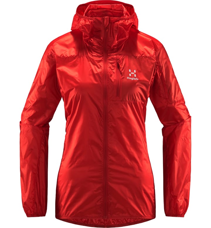 L.I.M Shield Hood Women Poppy Red