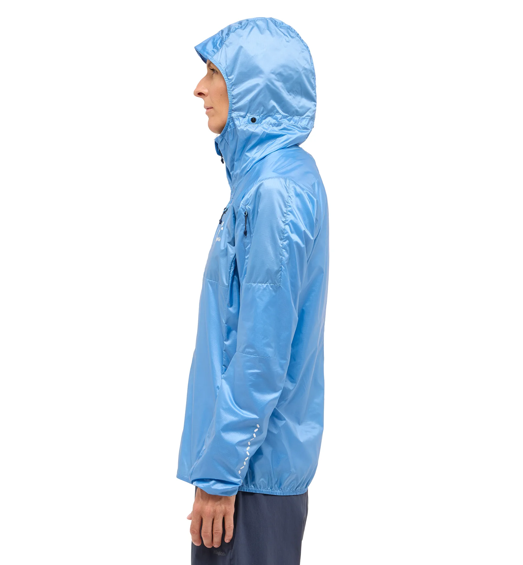 L.I.M Shield Hood Women Sky Blue