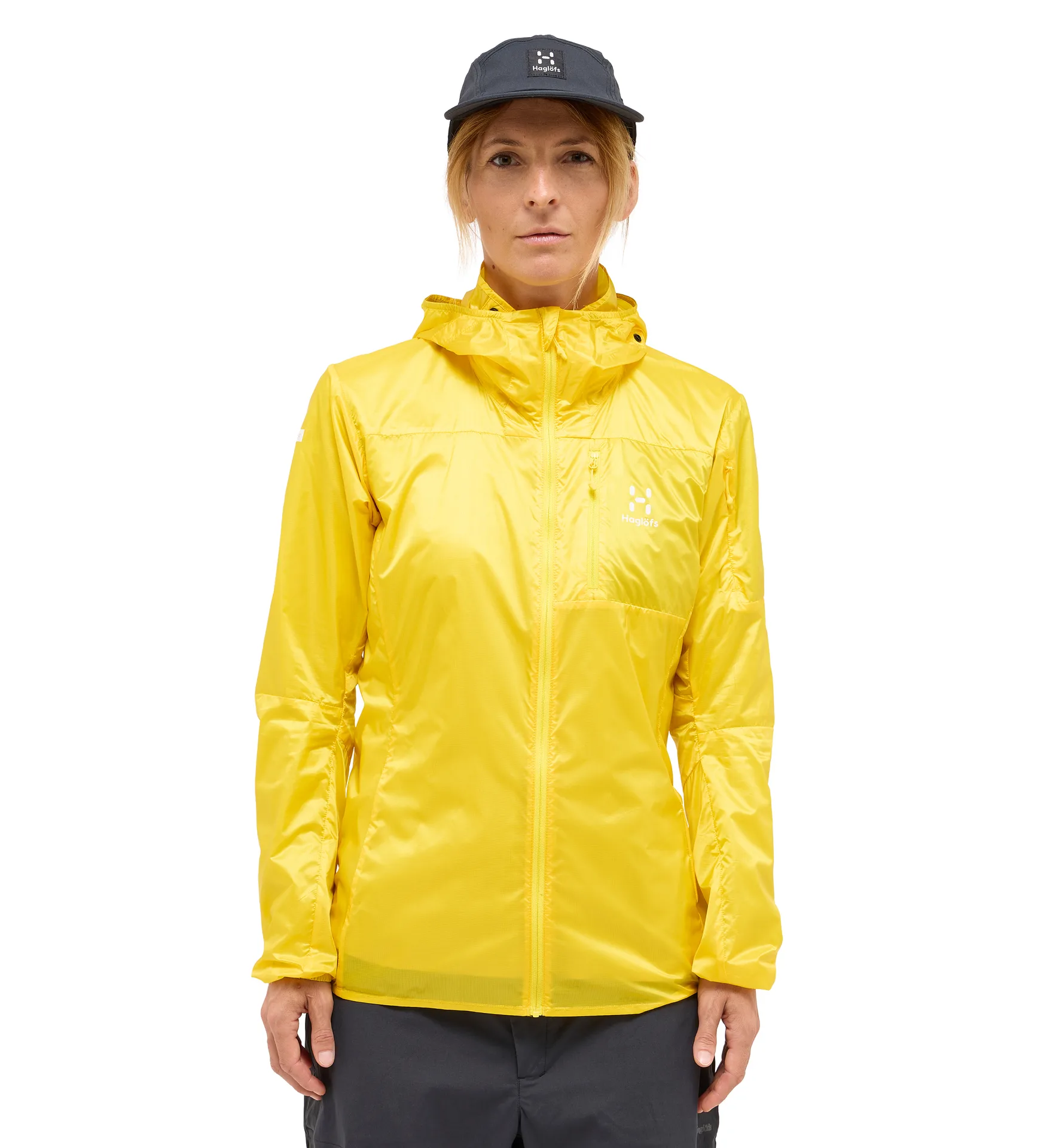 L.I.M Shield Hood Women Tech Yellow