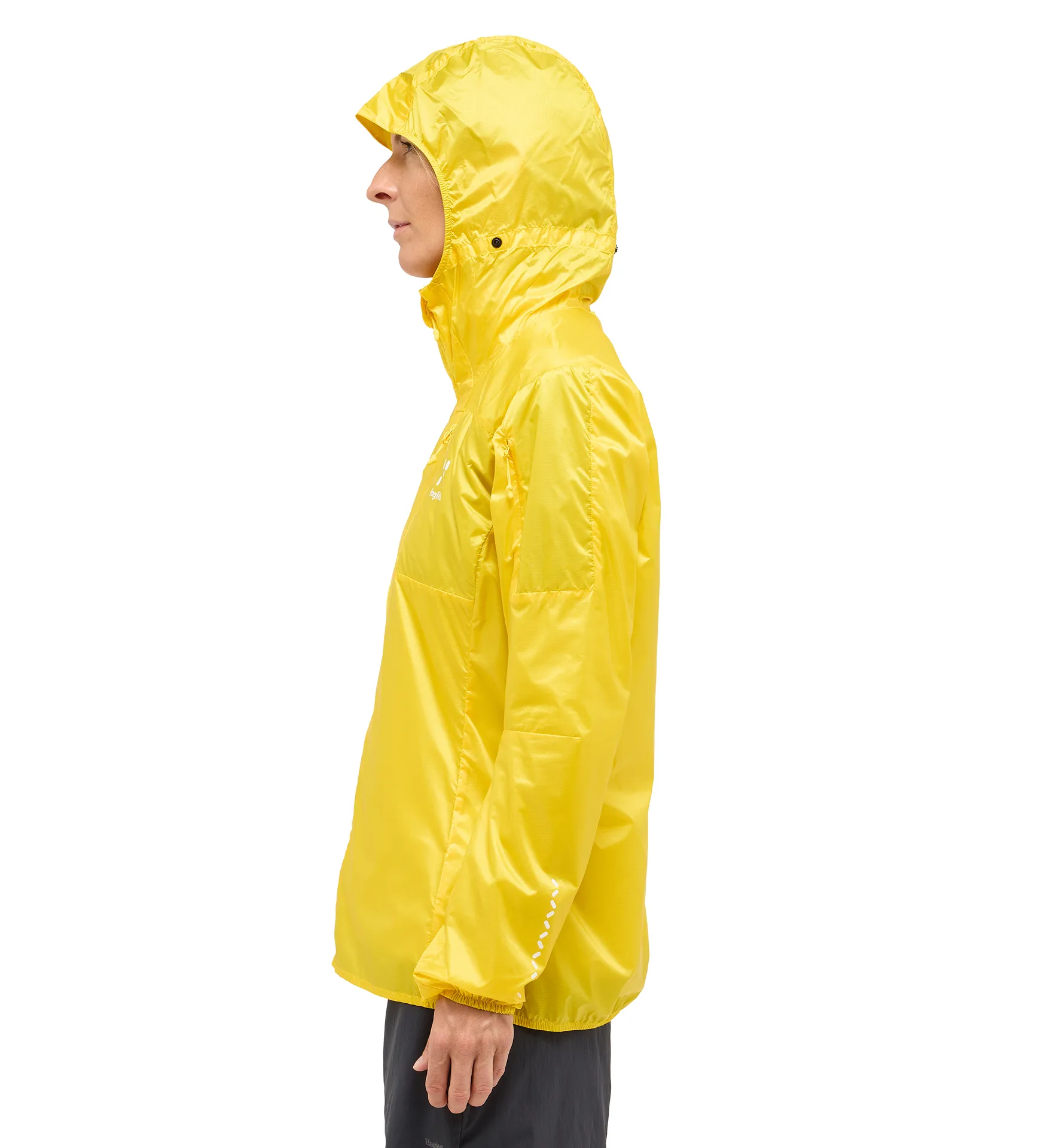 L.I.M Shield Hood Women Tech Yellow