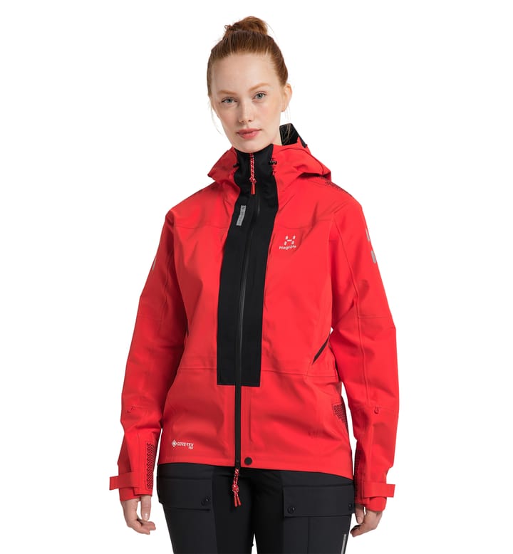 L.I.M ZT Mountain GTX PRO Jacket Women Zenith Red/True Black