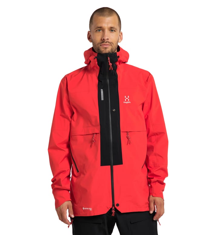 L.I.M ZT Trek GTX Pro Jacket Men Zenith Red/True Black