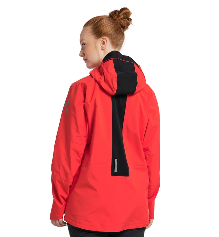 L.I.M ZT Trek GTX PRO Jacket Women Zenith Red/True Black