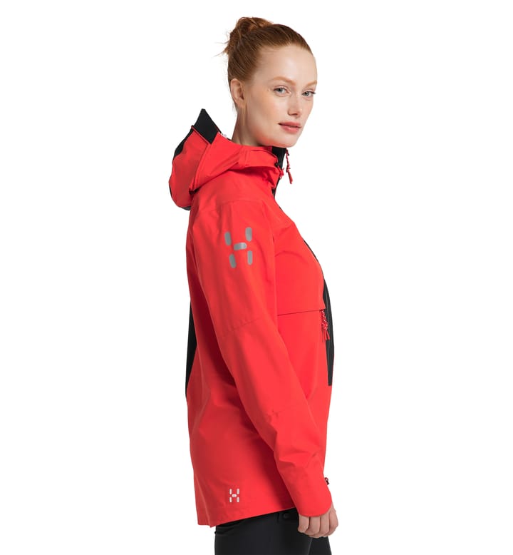 L.I.M ZT Trek GTX PRO Jacket Women Zenith Red/True Black