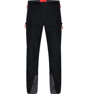 L.I.M ZT Shell GTX PRO Pant Men True Black/Zenith Red